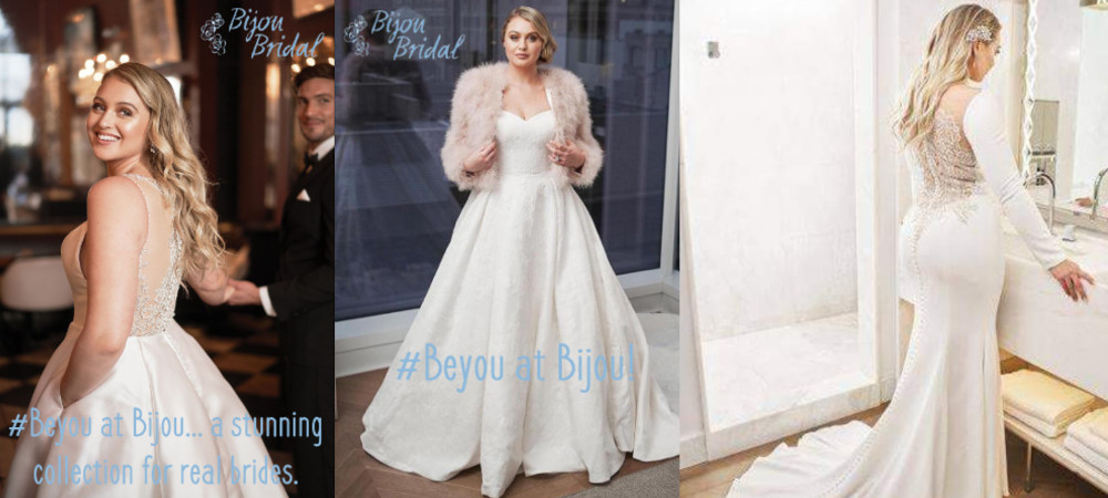 Be you at Bijou... An award winning collection for curvy brides